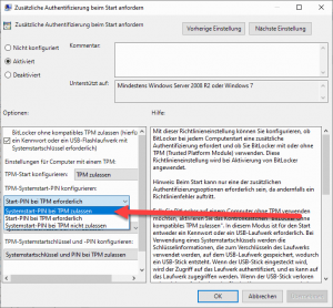 Bitlocker – Pre-Boot Bitlocker PIN aktivieren - eKiwi-Blog.de