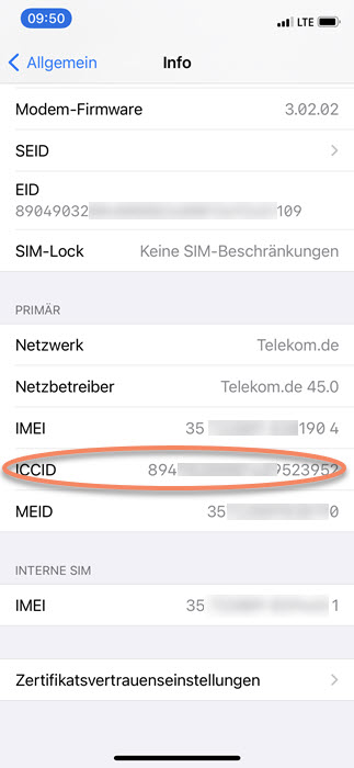 Sim Kartennummer Ermitteln Iccid Ekiwi Blog De