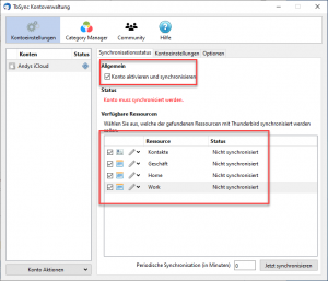 iCloud Kontakte und Kalender mit Thunderbird synchronisieren - eKiwi