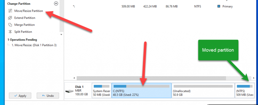 Move windows recovery partition ekiwi blog de