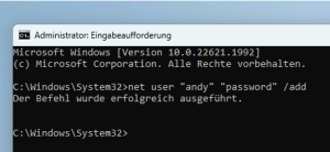 Windows 11: lokalen Benutzer erstellen ohne Microsoft Konto - eKiwi-Blog.de