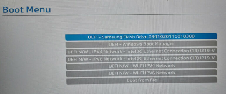 Call up the HP Probook start menu and boot menu - eKiwi-Blog.de