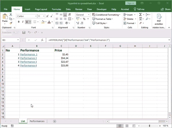 Gif Animation that shows how the hyperlink to another spreadshet in excel works