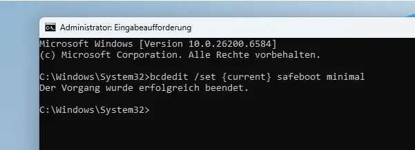Windows im abgesicherten Modus starten