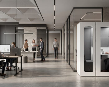 Ruhige Telefonkabine und Meetingkabine